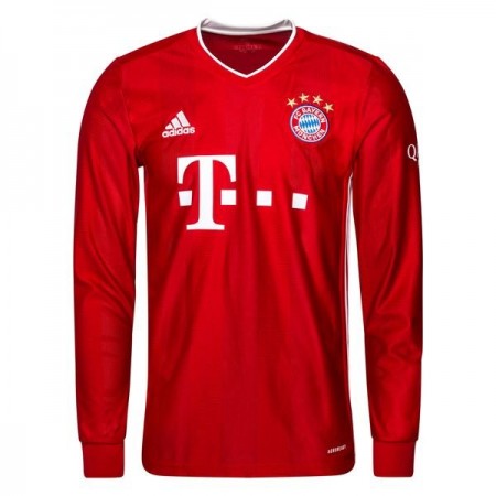 Fotballdrakt FC Bayern München Hjemmetrøye 2020-2021 Langermet